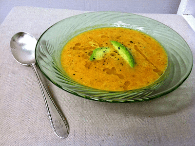 Carrot, Coconut & Tarragon Soup