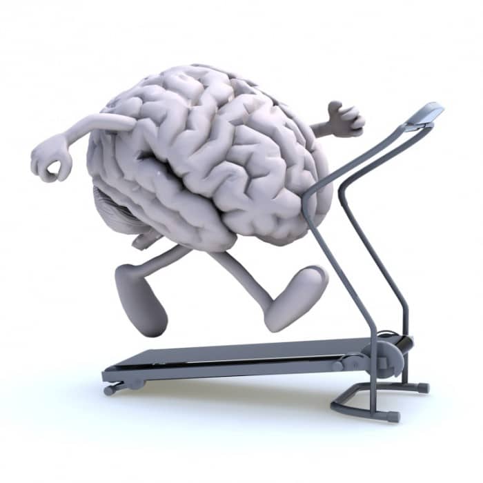 brain on a treadmill